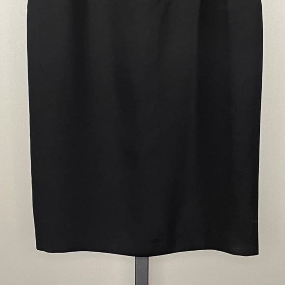 NEW Hobbs Dress Womens 8 black Alva pencil sheath cocktail classic - Picture 3 of 11